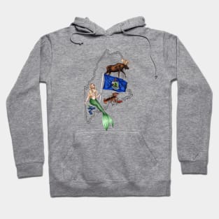 Maine Mermaid Hoodie